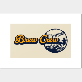 Brew Crew Baseball Posters and Art